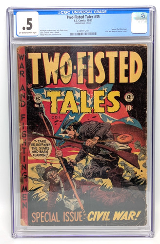 Two fisted tales - #35, cgc