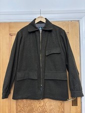 SHANNDRI Men's Green Wool Bush