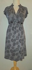 uttam boutique grey dress size