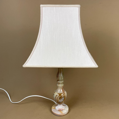 Onyx marble lamp light bedside - lamp,