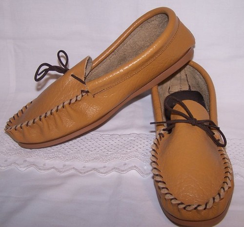 Mens mokkers soft leather - mens,