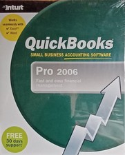 Intuit QuickBooks Pro 2006 Small Business Accounting Software Shrink-wrapped