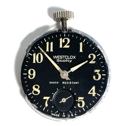 Vintage westclox scotty pocket - westclox,