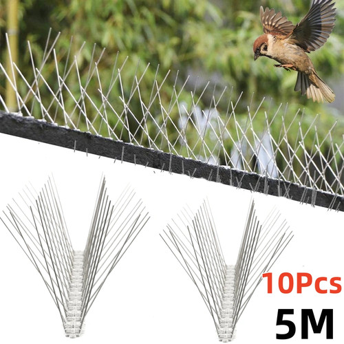 Pigeon birds spikes metal - 5m,