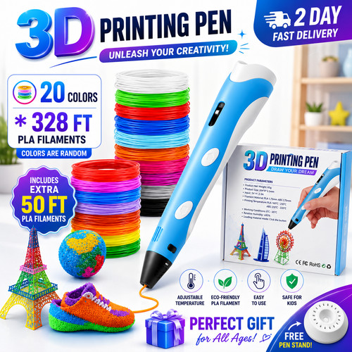 Printing pen set doodle - 3d,