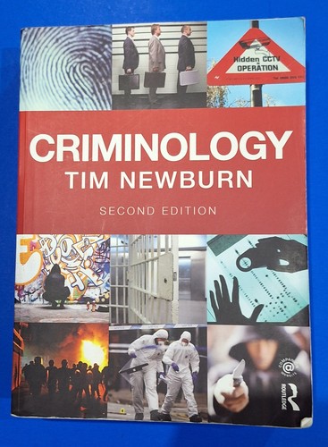 Criminology paperback textbook - paperback,