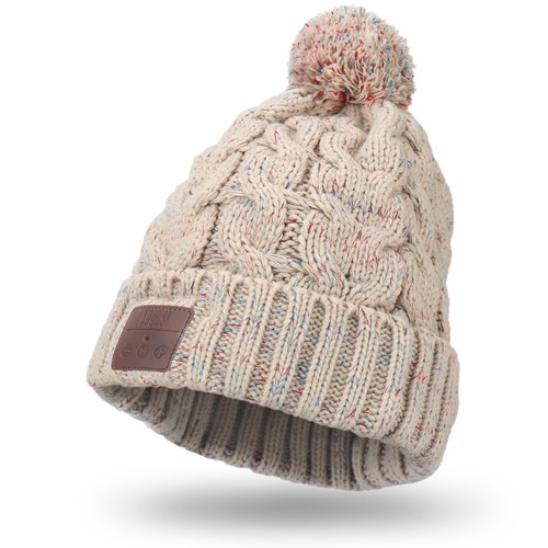 Bluetooth beanie pom hat - bluetooth,