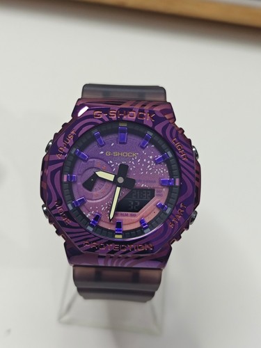Casio shock gm2100 - gm2100, purple