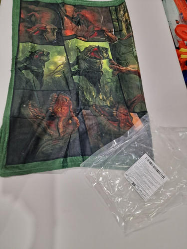 Dinosaur rex fleece blanket - t-rex,