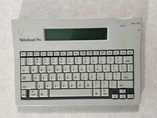 Alphasmart pro electric - alphasmart,