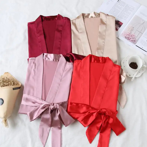 Silk satin women sleepwear - satin,