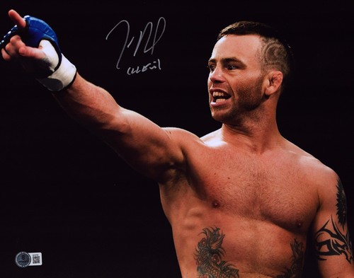 Jens pulver signed - pulver,