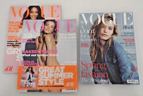 Job lot vogue magazines 2 - magazines,