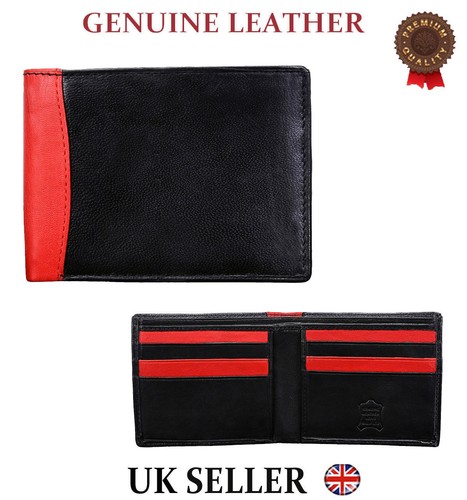 Mens leather wallet rfid - leather,
