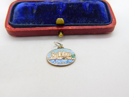 Sterling silver and - silver, enamel