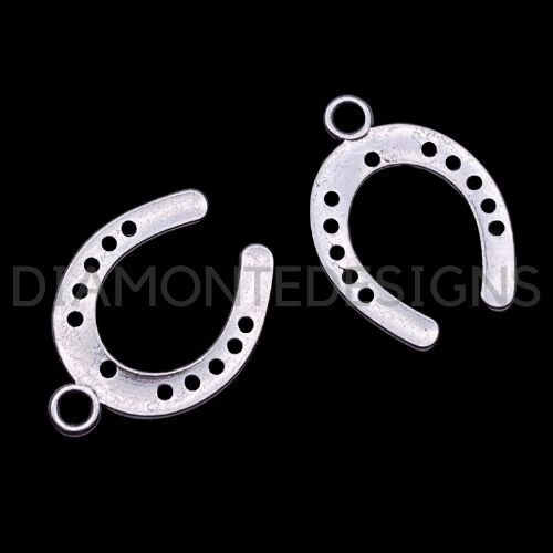 Pcs tibetan silver - silver, horse