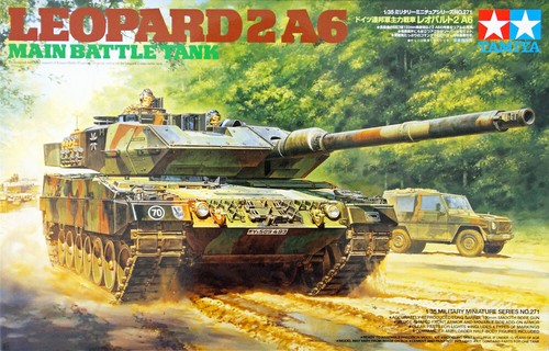 Tamiya leopard a6 main - a6,