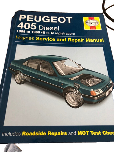 Haynes peugeot 405 diesel - haynes,