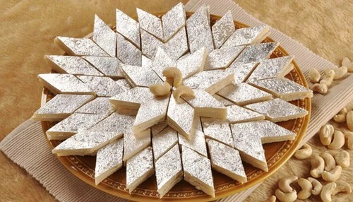 Kaju katli indian traditional - katli-,