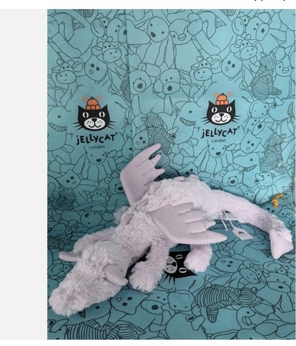 Jellycat lavender dragon - lavender, plush