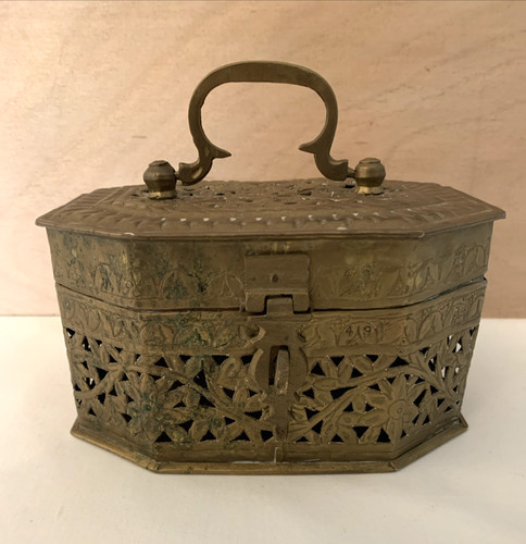 Indian octagonal brass - indian,