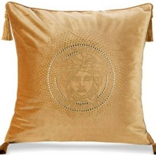 medusa head versace pillow