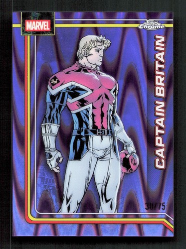 Topps captain britain purple - topps,