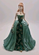 RARE LARGE LTD ED COALPORT THE GEM COLLECTION EMERALD FIGURINE c.2005 - PERFECT
