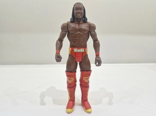 Kofi wrestling action - action, figure