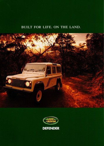 Land rover defender - rover, brochure