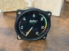 Vintage Aircraft RPM Tachometer ref no. 6A/5834, ser no.1611117