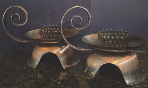 Partylite copper candle - copper,