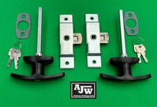 2 x Black T Handle & Budget