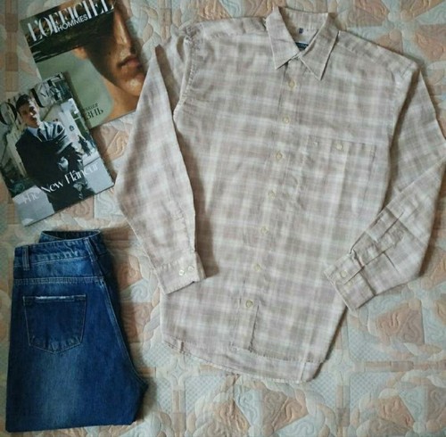Men eterna shirt beige - eterna,