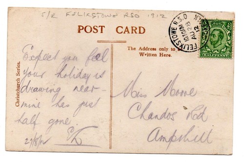 Felixstowe 1912 railway - felixstowe,