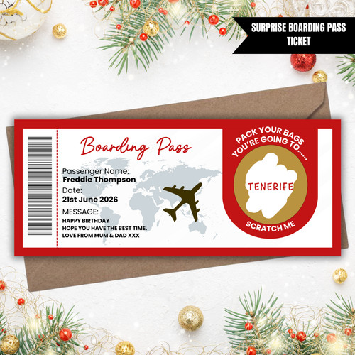 Personalised scratch off - personalised,