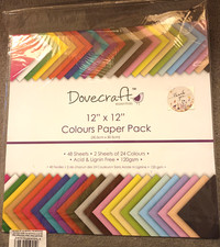 Dovecraft 39 Sheets 12" X 12"