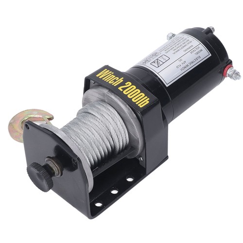 2000lbs electric winch strong - 2000lbs,