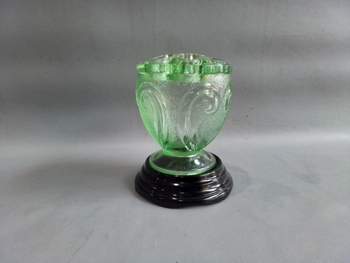Bagley green flower vase - green,