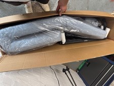 Homcom Adjustable Back Futon Sofa Chair - Blue (833-066V70BU)