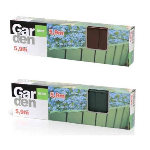 Edge fence panels lawn - edge, flower