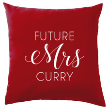Future Mrs Curry - Cushion -