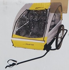 Avenir Shetland Child Yellow / Grey 2 Seater BikeTrailer Rrp £250 CR047 LD