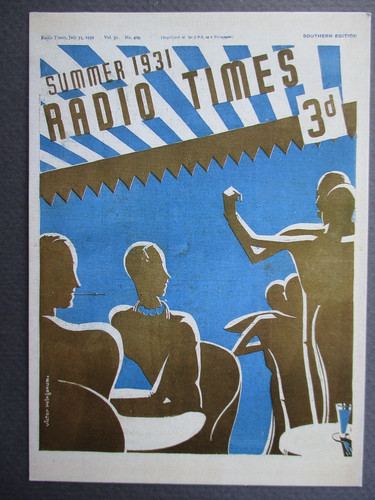 Postcard radio times - times, summer