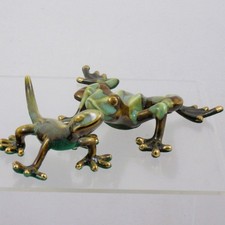 2 x Golden Pond Collection by Green Tree - frog and lizard