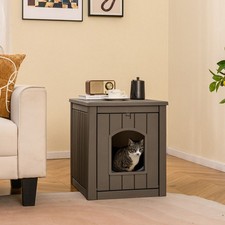 Indoor Outdoor Cat House with