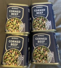 4 tin x 340g Corned Beef - High Quality Foods - NEWGATE  Tin free p&p