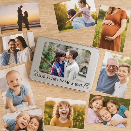 Personalised couple gift photo - couple,