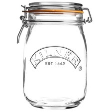 Kilner 1L Round Clip Top Jar