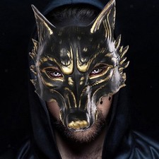 Wolf Mask, Animal Mask for